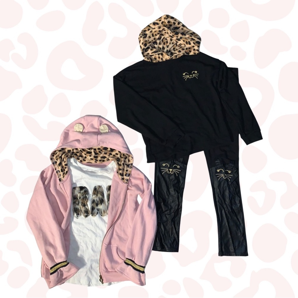 Girls Leopard Outfits